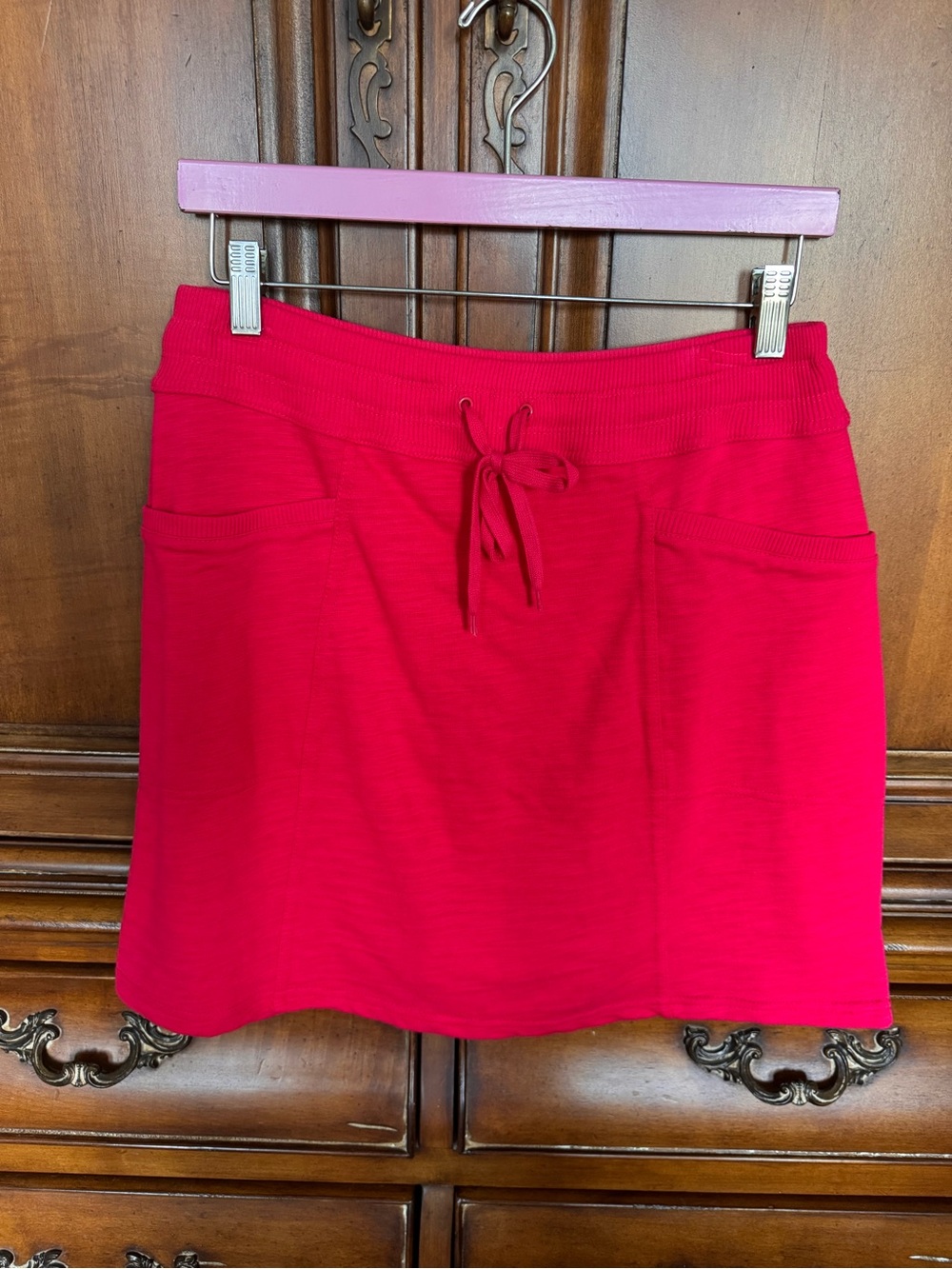 Jones New York Women's Drawstring Casual Skort in Deep Cora Color